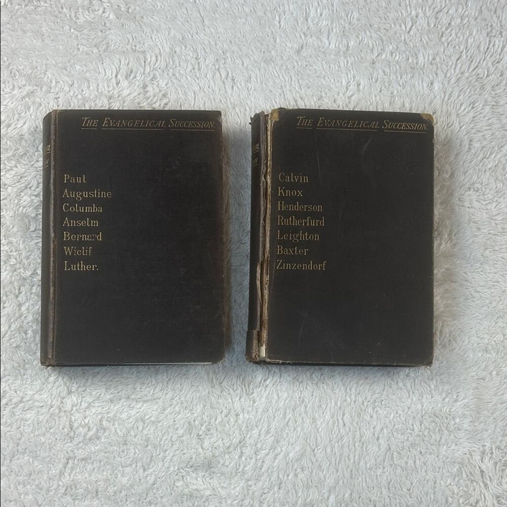 The Evangelical Succession 1881 First Series and 1883 Second Series - HC Accept